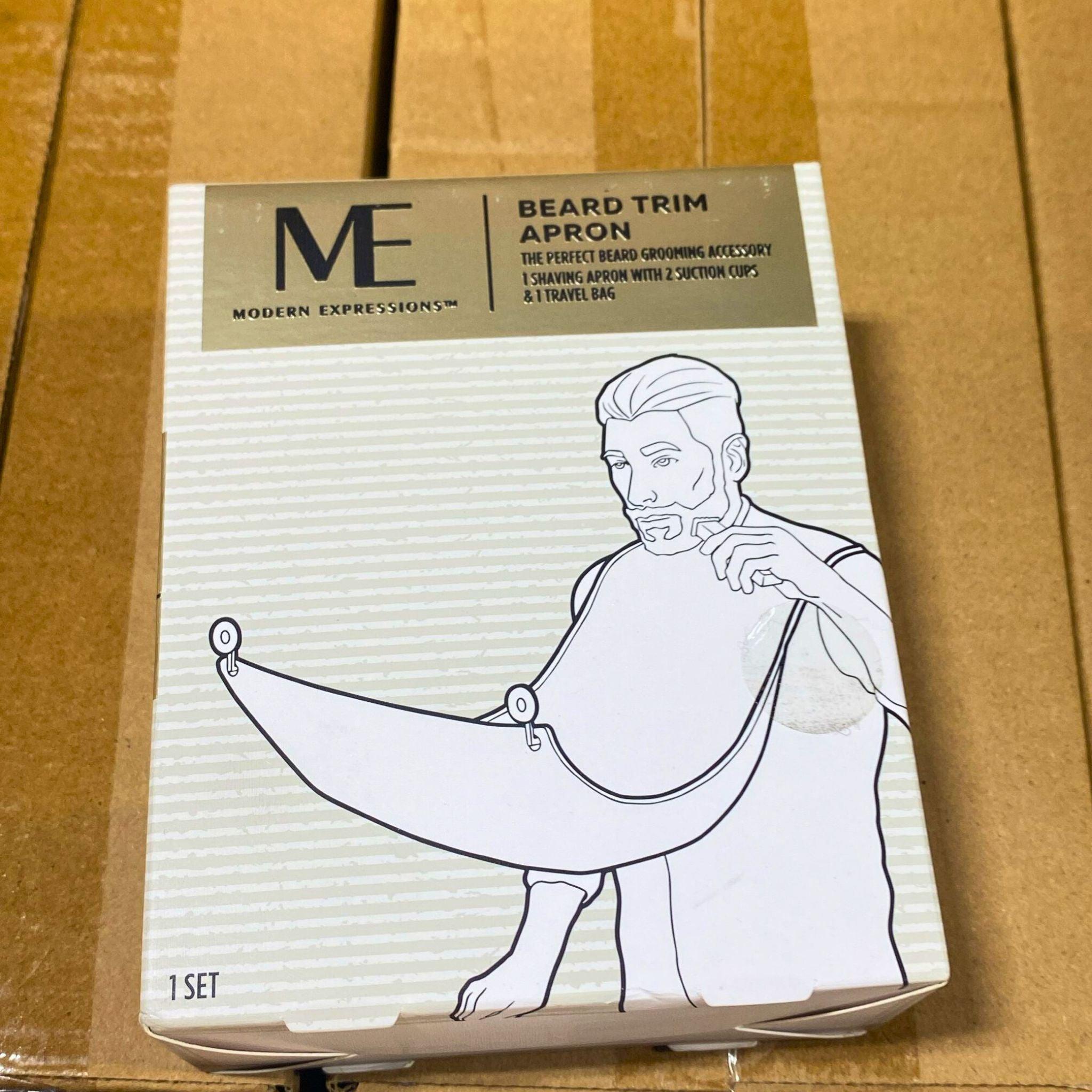 ME Modern Expressions Beard Trim Apron - Premium Barber Apron for Beard Grooming & Styling (50 Pcs Bulk) - Perfect for Barbershops, Salons & Home Grooming
