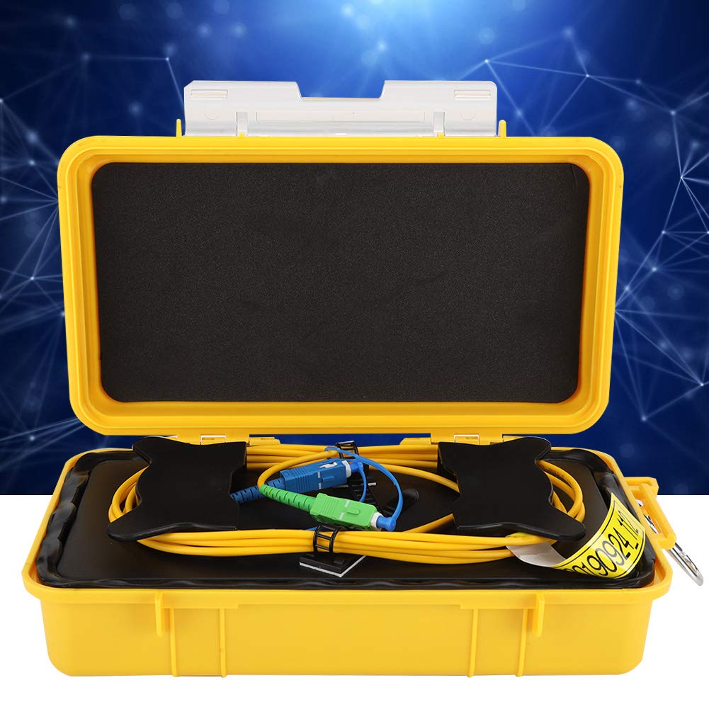 1km OTDR Extension Cable - SC/UPC to SC/APC Single Mode Fiber Optic Launch Cable for Dead Zone Elimination | Ideal for Network Testing, Fiber Optic Maintenance & OTDR Calibration