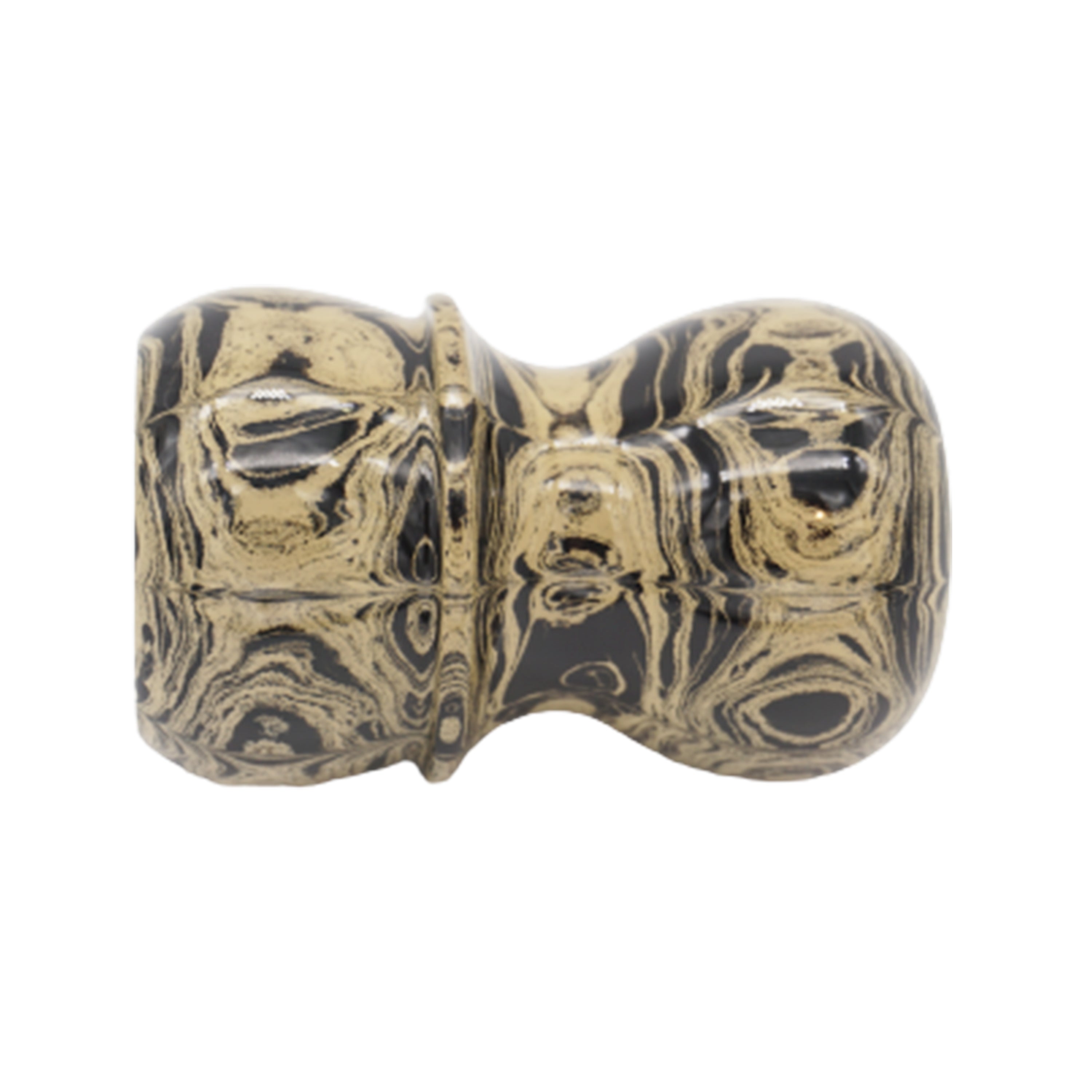 Premium Sand Ebonite Handmade Shaving Brush Handle - Compatible with 24mm & 26mm Knots - Perfect for Wet Shaving & Grooming Gifts