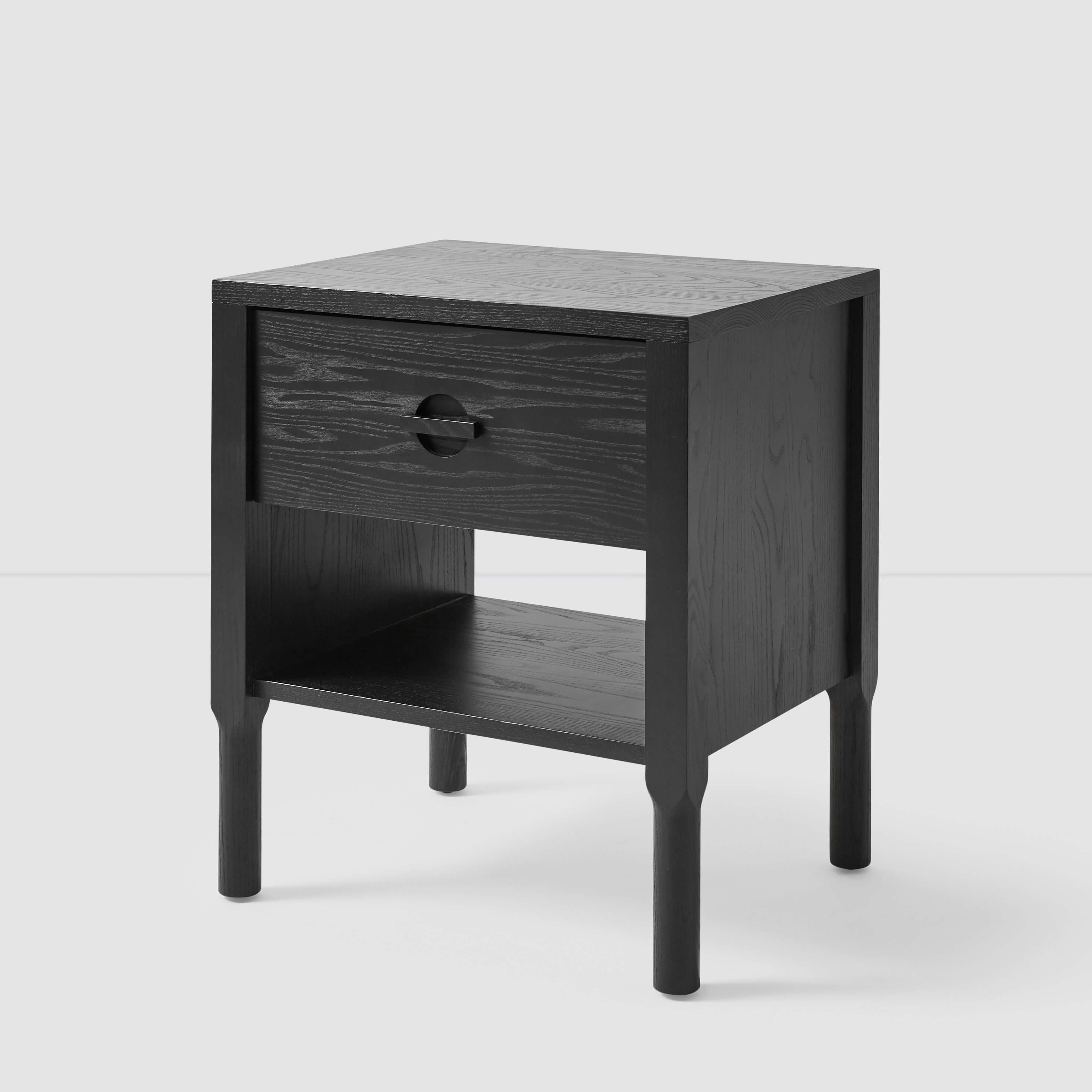 Stylish Avon Nightstand with Drawer - Modern Bedside Table for Bedroom, Living Room, or Office - Perfect for Storage and Decor