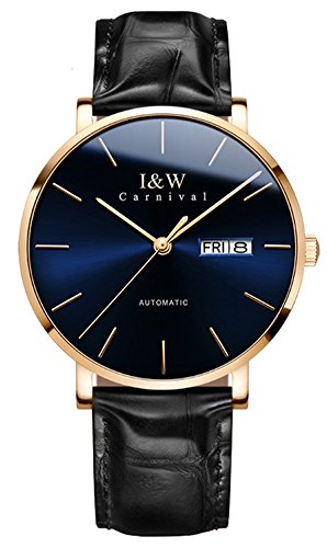 Blue dial/black band