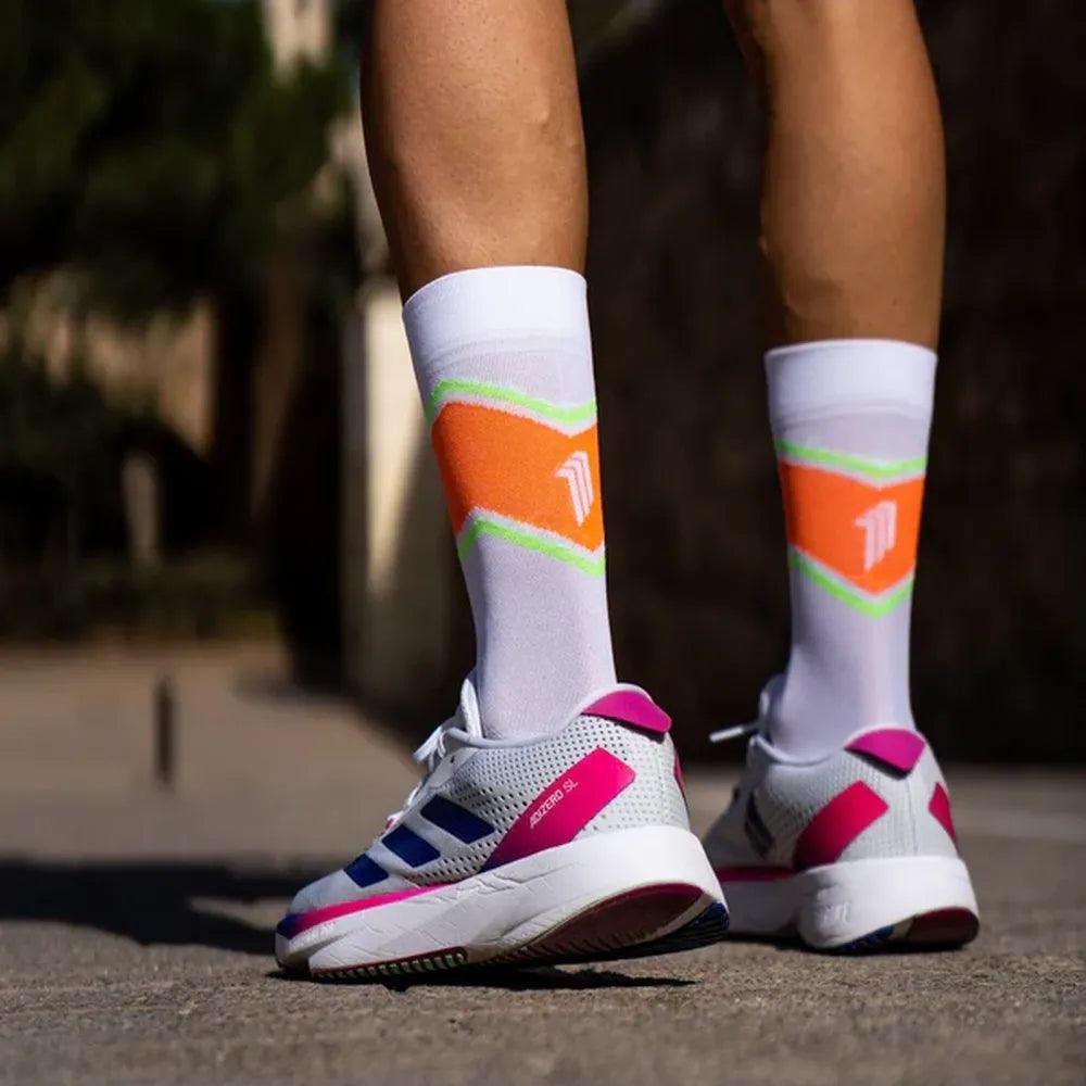 Premium Sporcks Running Socks for Men & Women - Breathable Cushioned Athletic Socks for Jogging, Gym & Marathon Training