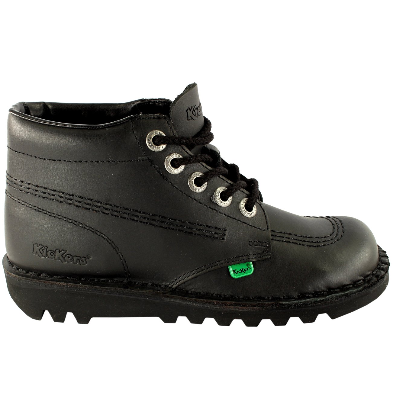 Women's Kickers Kick Hi Classic Leather Ankle Boots - Comfortable Office & Work Shoes for Professional Women | Perfect for Business Casual, Commuting & Everyday Wear