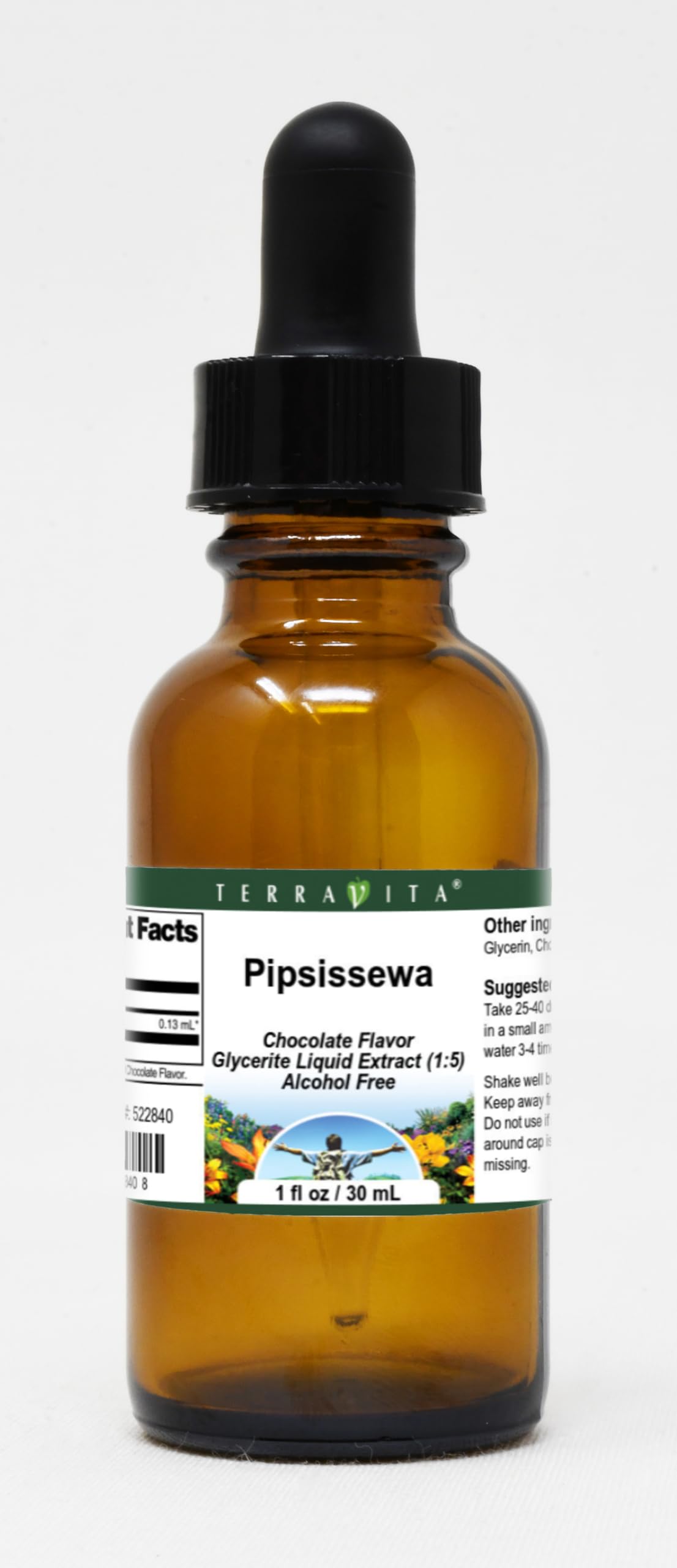 Organic Pipsissewa Glycerite Liquid Extract (1:5) - Chocolate Flavored Herbal Supplement - 1oz Bottle (3 Pack) - ZIN: 522840 - Perfect for Tea, Smoothies & Natural Remedies