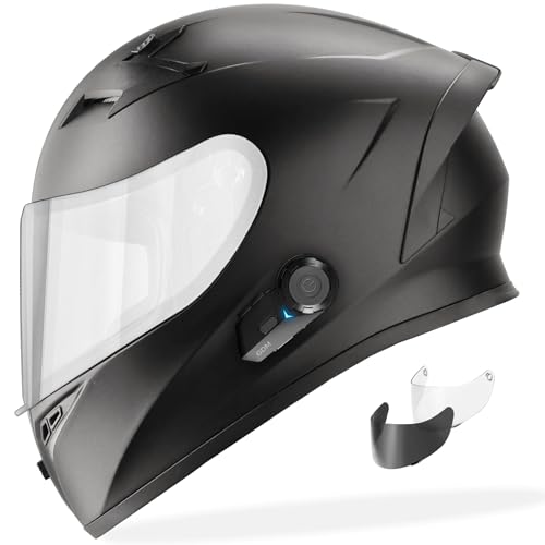Matte Black - Chrome & Clear Shields