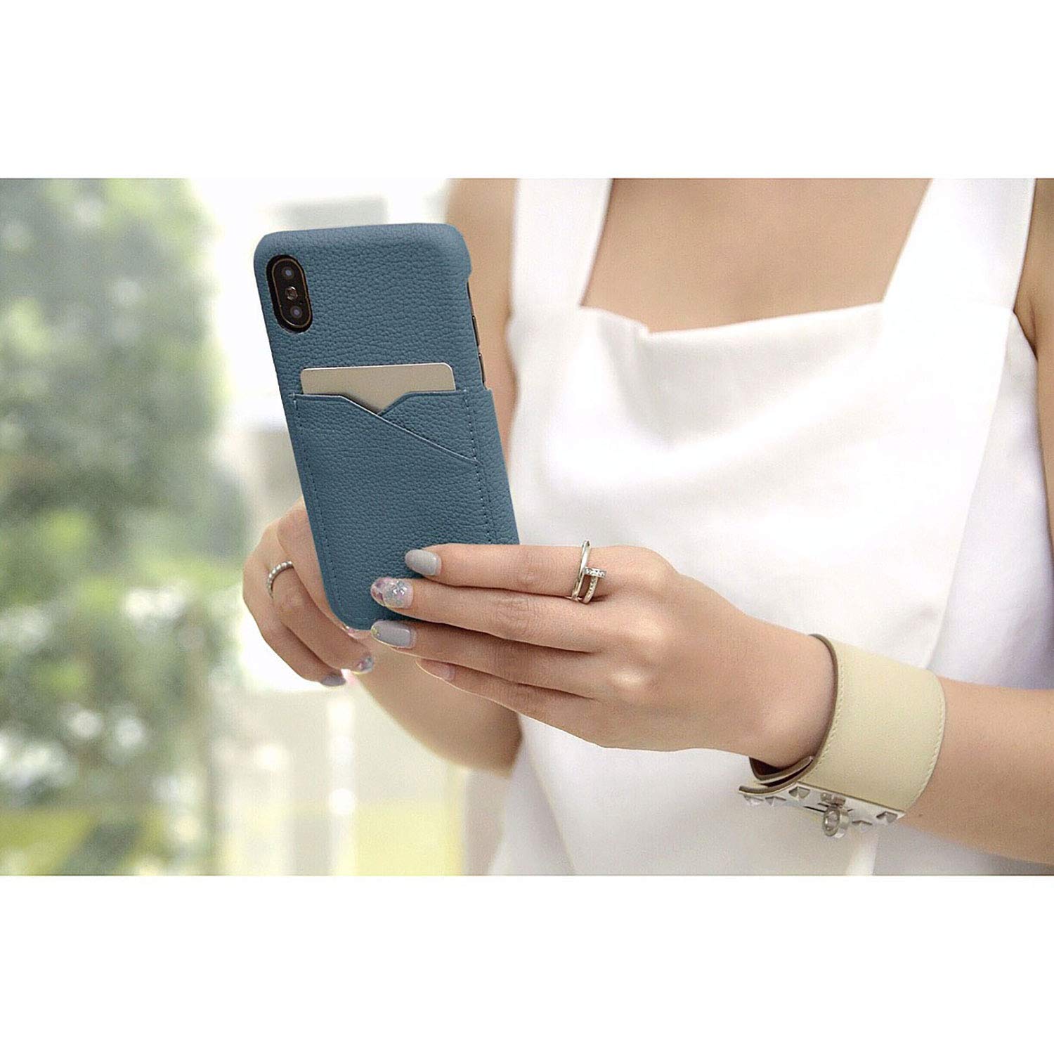 Premium BONAVENTURA Shockproof Back Cover Case for iPhone Xs Max (6.5 Inch) - Slim Protective Phone Case in Elegant Etoupe Color | Perfect for Everyday Use, Travel & Outdoor Activities