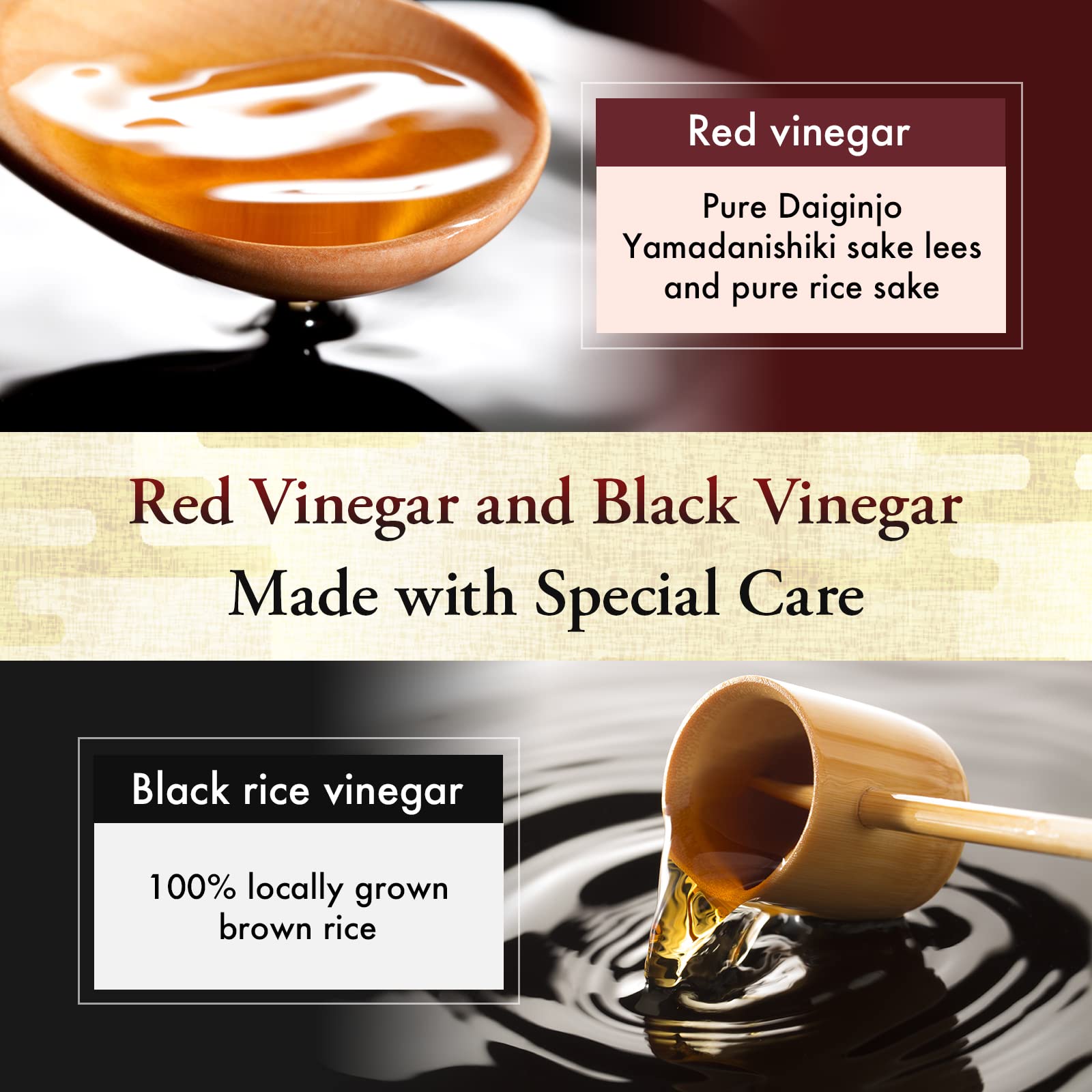 Organic Pomegranate & Blueberry Rice Vinegar Syrup - 2 Pack (200ml/6.8oz Each) | Japanese Drinking Vinegar for Cocktails, Mocktails & Healthy Beverages | Antioxidant-Rich Digestive Tonic