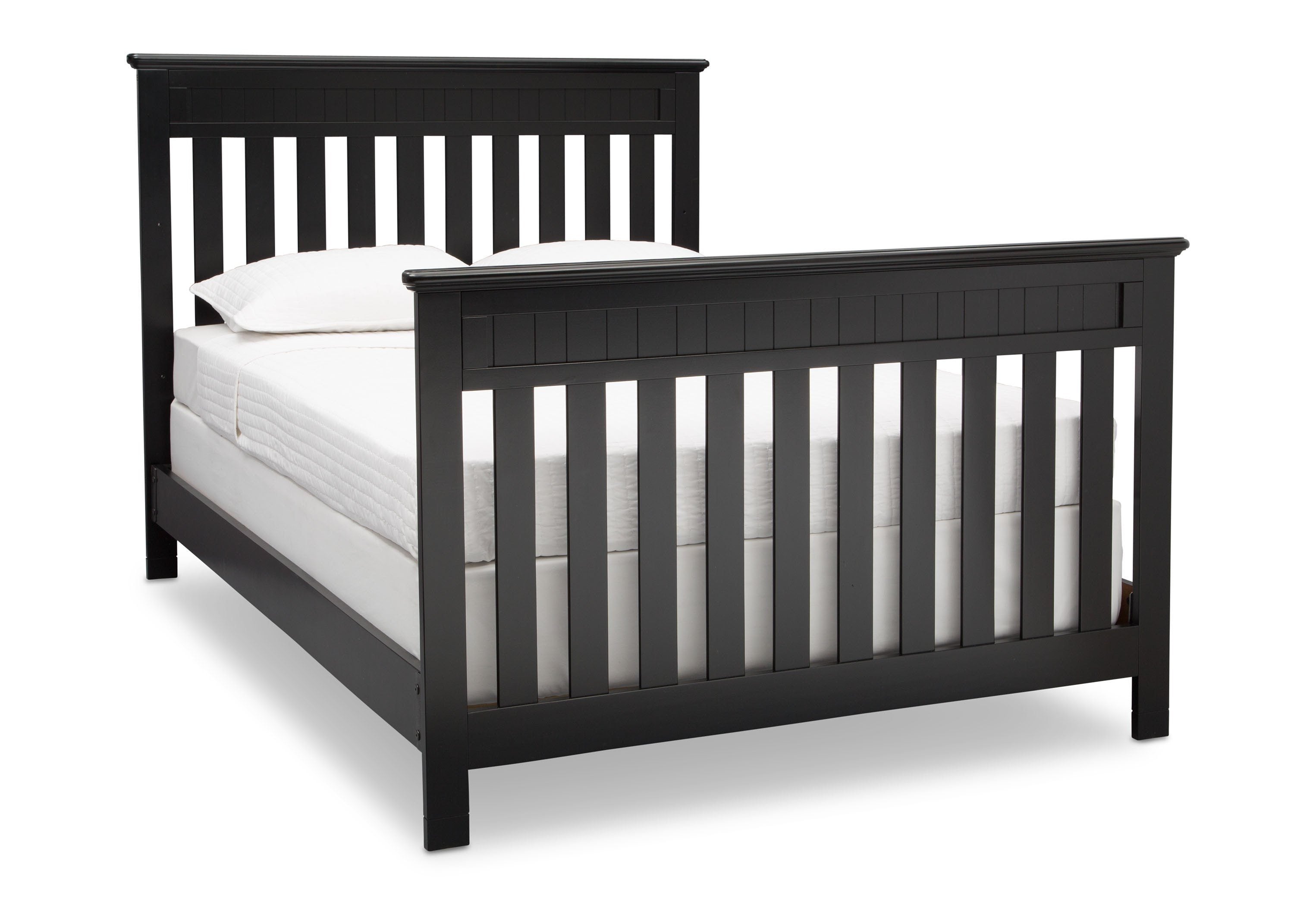 Chalet 4-in-1 Convertible Baby Crib with Toddler Bed, Daybed & Full-Size Frame - Safe Nursery Furniture for Newborns to Teens | Perfect for Small Spaces & Modern Nurseries