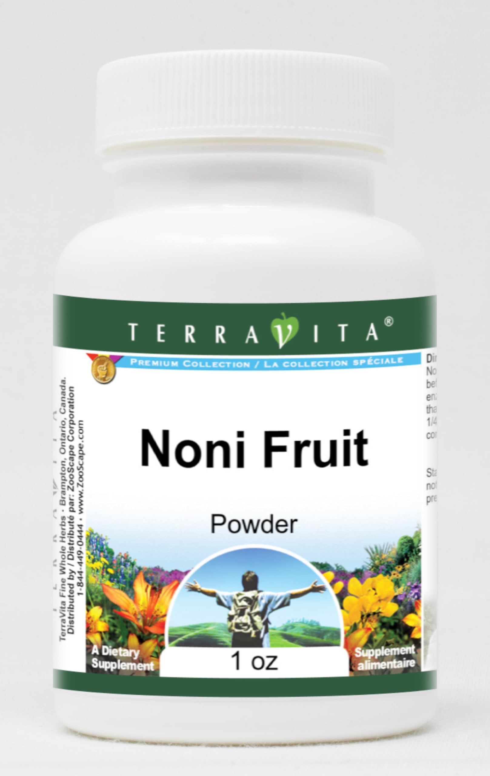 Organic Noni Fruit Powder 1 oz (30g) - Pure & Natural Superfood Supplement for Immune Support, Energy Boost & Wellness - Use in Smoothies, Juices, Teas & Baking