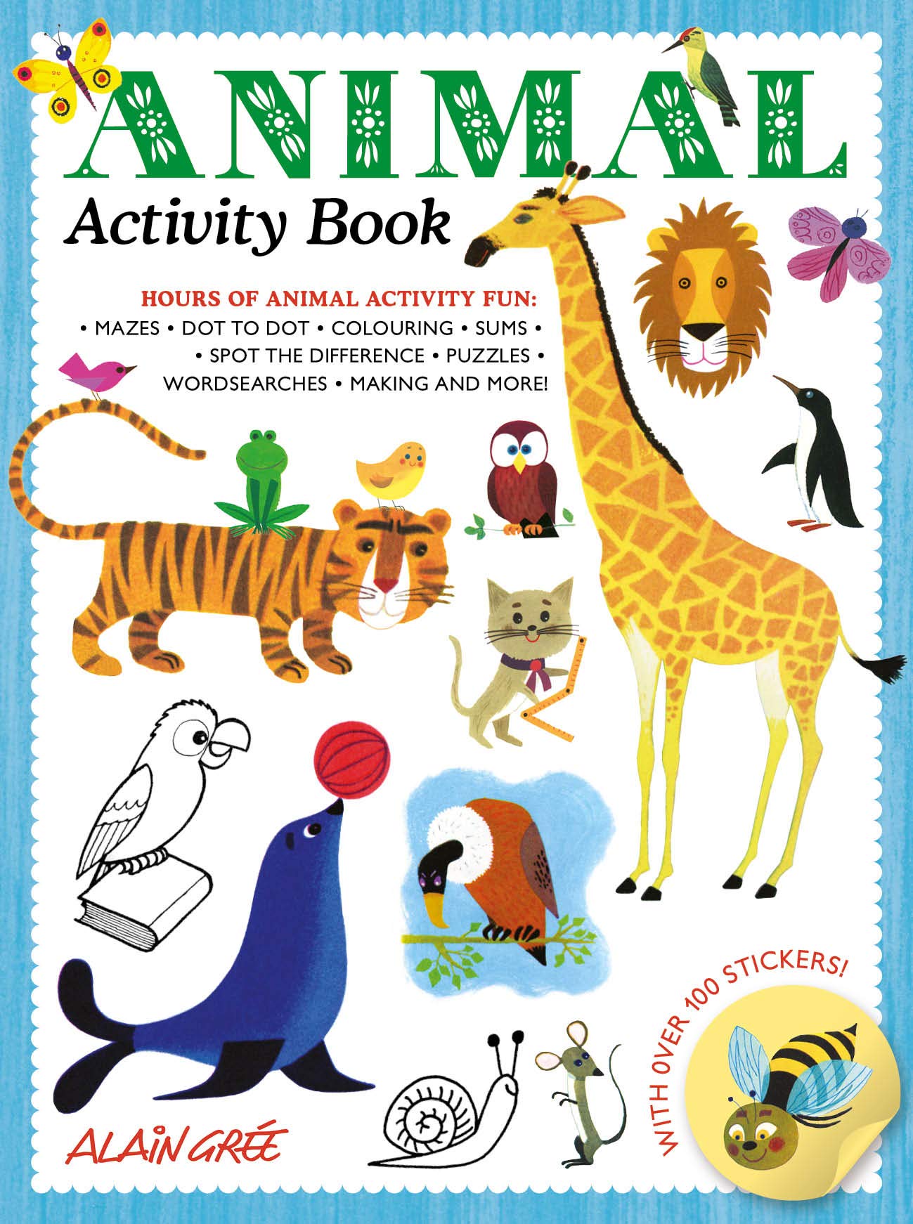 A Magical Journey with Alain Grée's Animal Activity Book