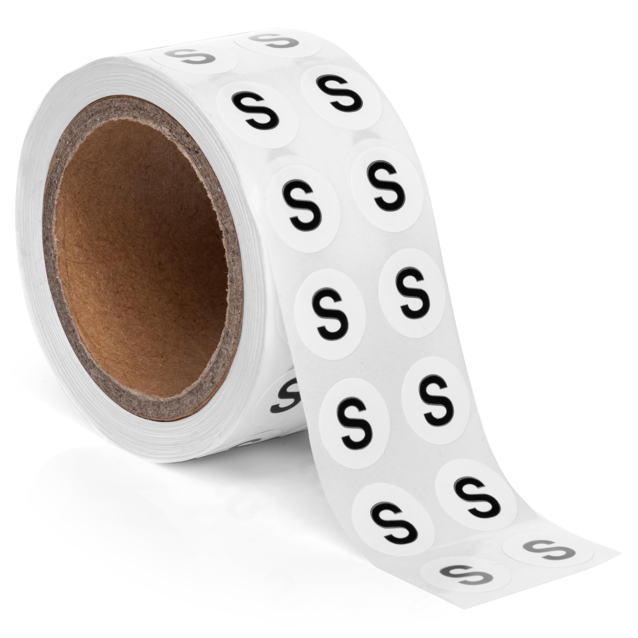 1000pcs Letter S Stickers - 0.5
