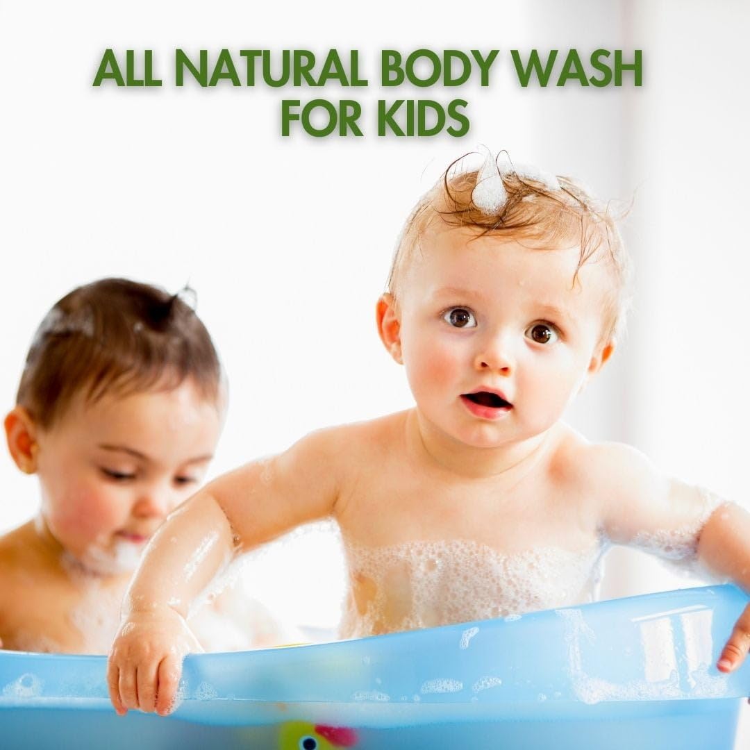 Star Fall Hypoallergenic Kids Body Wash - Paraben-Free, Sulfate-Free & Tear-Free Formula - 8 oz Gentle Cleanser for Sensitive Skin - Perfect for Daily Bath Time & Bedtime Routine