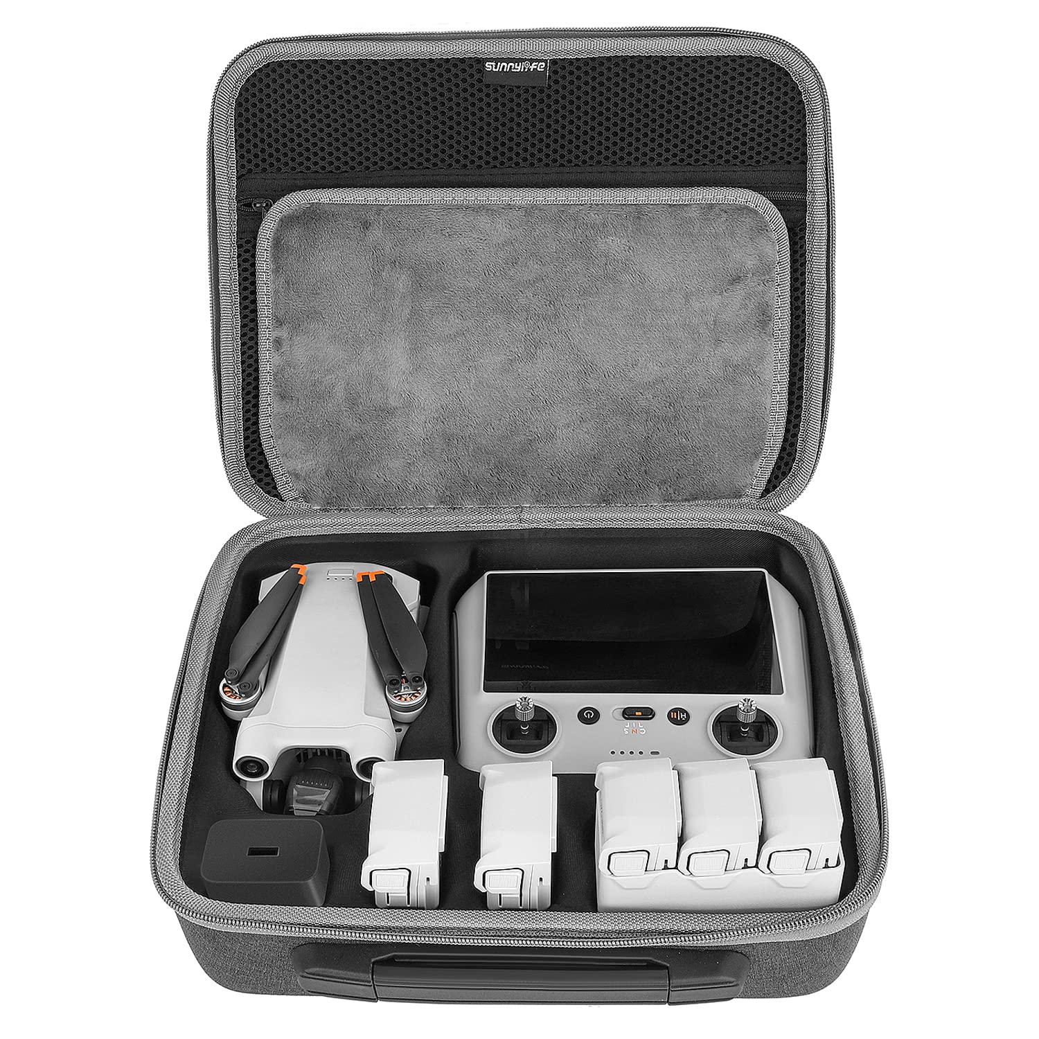 Tineer Mini 3 Pro Drone Case - Large Capacity Shoulder Bag for DJI Mini 3 Pro & Controller - Perfect for Travel & Outdoor Drone Storage