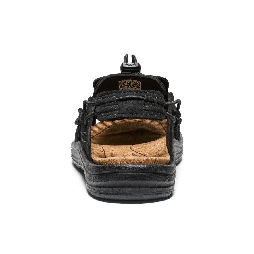 UNEEK II Convertible Sandals for Men & Women | Black/Black | Comfortable Outdoor & Indoor Shoes for Hiking, Travel, and Casual Wear