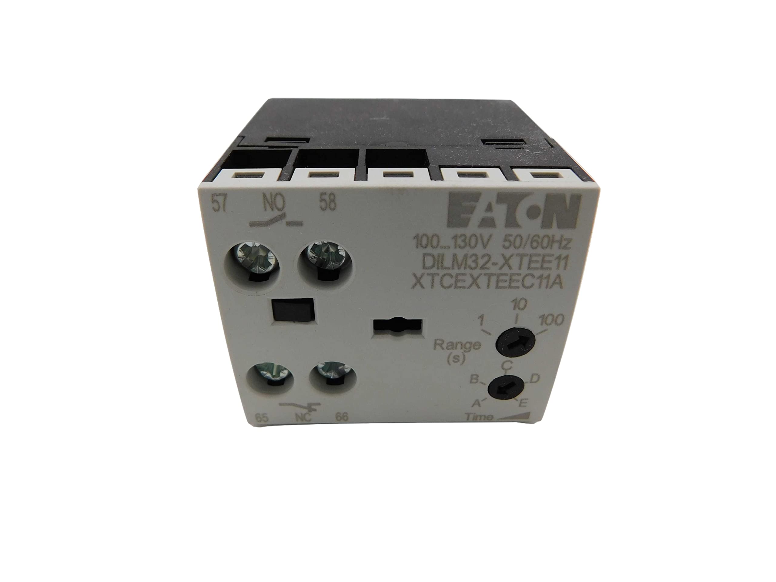 Eaton Cutler Hammer XTCEXTEEC11A Electronic Timer Module 100-130V AC - Industrial Automation & HVAC Control System Timer