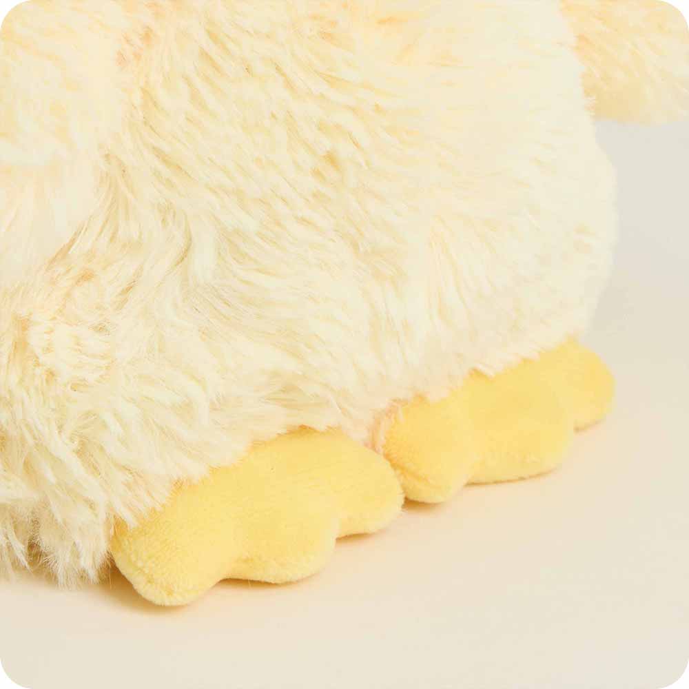 Warmies Junior Chicken Plush Toy - Soft & Cozy Microwaveable Heating Pad for Kids | Perfect for Bedtime, Relaxation & Stress Relief