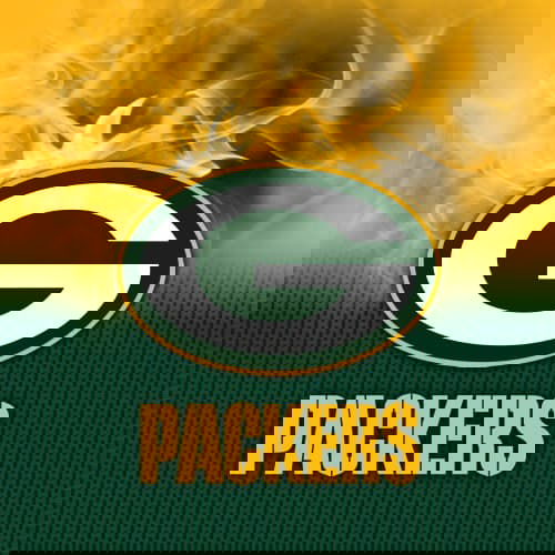 KR Strikeforce NFL on Fire Towel - Green Bay Packers Team Logo - Absorbent Sports Towel for Games, Workouts & Outdoor Activities
