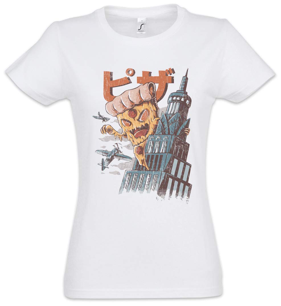 Urban Backwoods Pizza Kong Women's T-Shirt - Trendy Graphic Tee for Casual Wear & Street Style Outfits