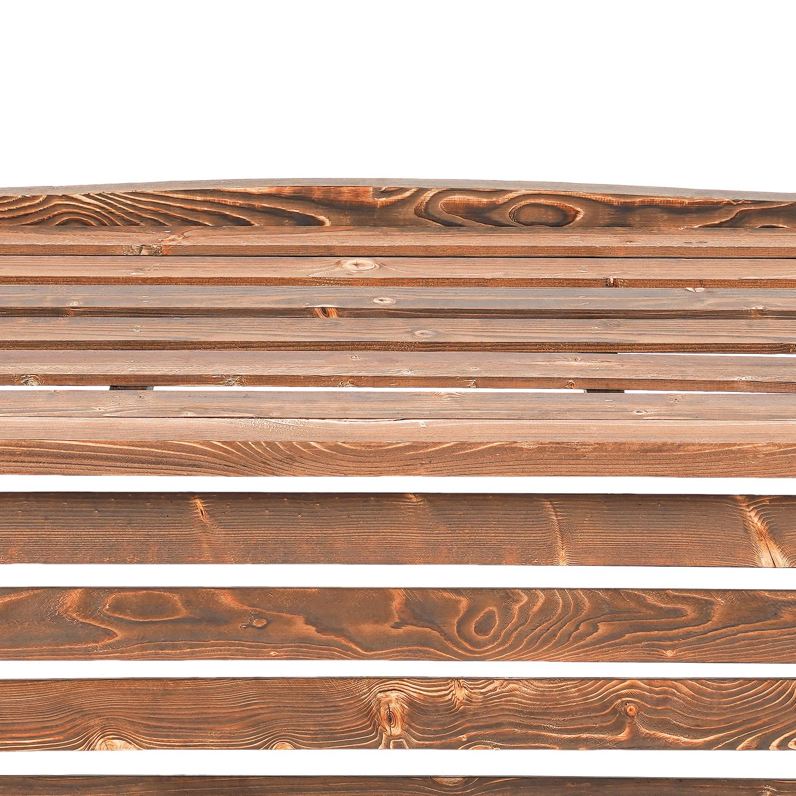 Xuthusman Solid Wood Air Conditioner Cover Fence Screen - Rustic Outdoor AC Unit Planter Box for Hiding & Privacy - Perfect for Patio, Garden, and Backyard Decoration