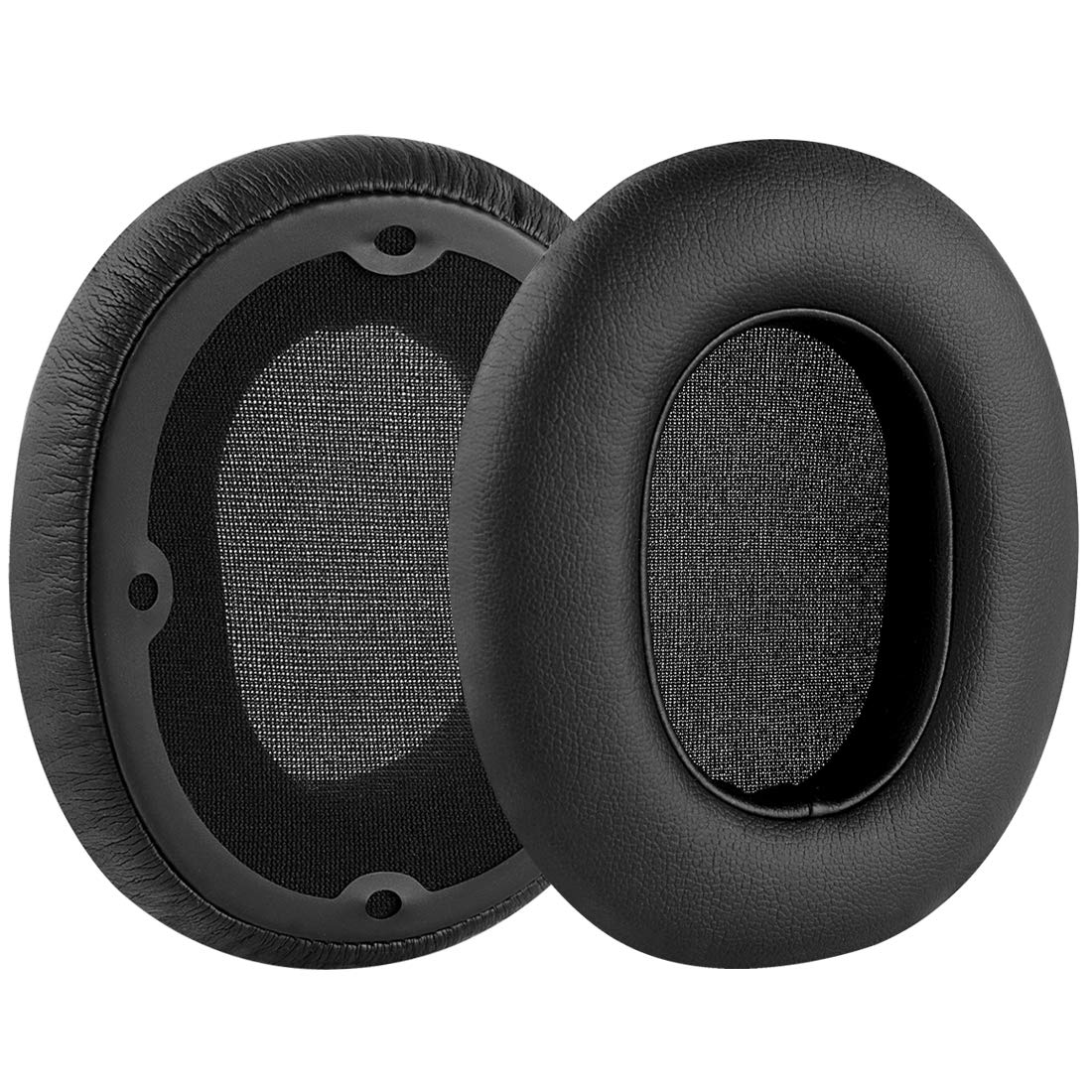 Geekria QuickFit Replacement Ear Pads for Meze 99 Classics & 99 Neo Headphones - Premium Black Memory Foam Ear Cushions - Noise Isolation Comfort for Music, Gaming & Travel Accessories