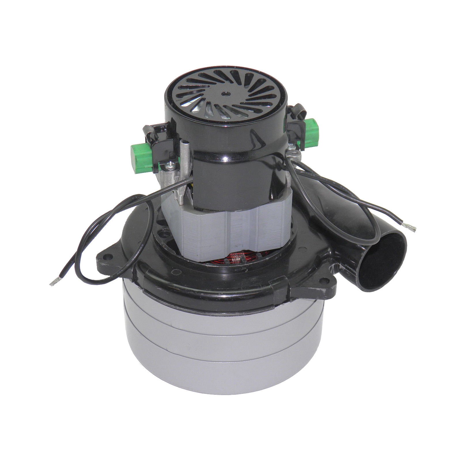 High-Performance 36VDC 3-Stage Fan Motor for Advance Sweeper Scrubber - Replacement Part #377470-ORG | Forklift & Warehouse Cleaning Equipment Accessory | Ideal for Industrial Floor Maintenance