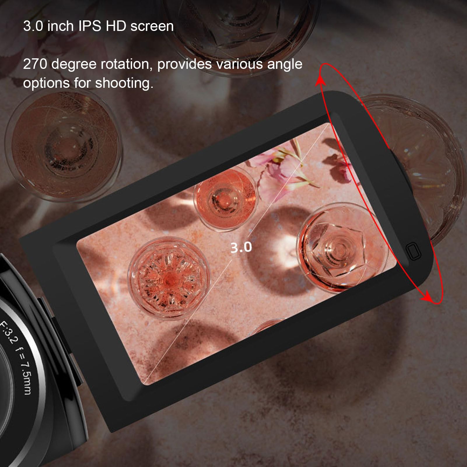 Jiawu 1080P HD Camcorder with 3