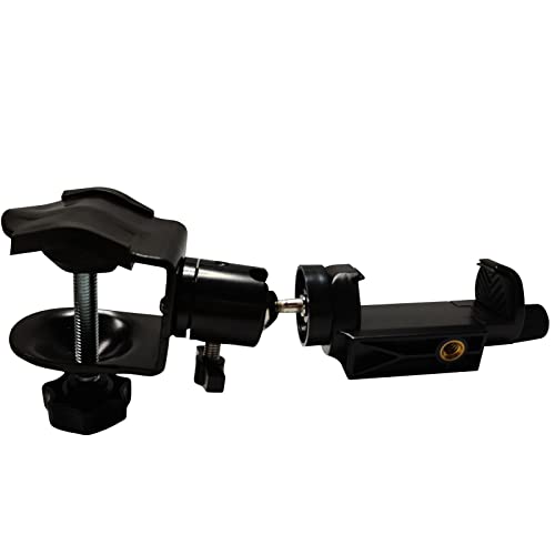 SOONHUA 360° Rotatable Camera Mount Bracket - Adjustable Home Security & Baby Monitor Stand with Stabilizer for Wall/Tabletop Use - Perfect for Nursery, Pet Monitoring & Home Surveillance