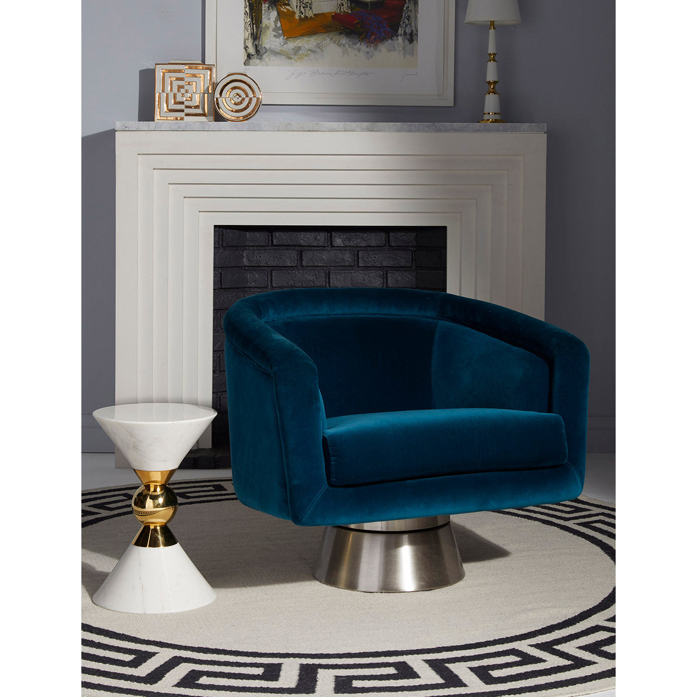 Stylish Canaan Accent Table - Modern Side Table for Living Room, Bedroom & Office - Perfect for Home Decor & Small Spaces
