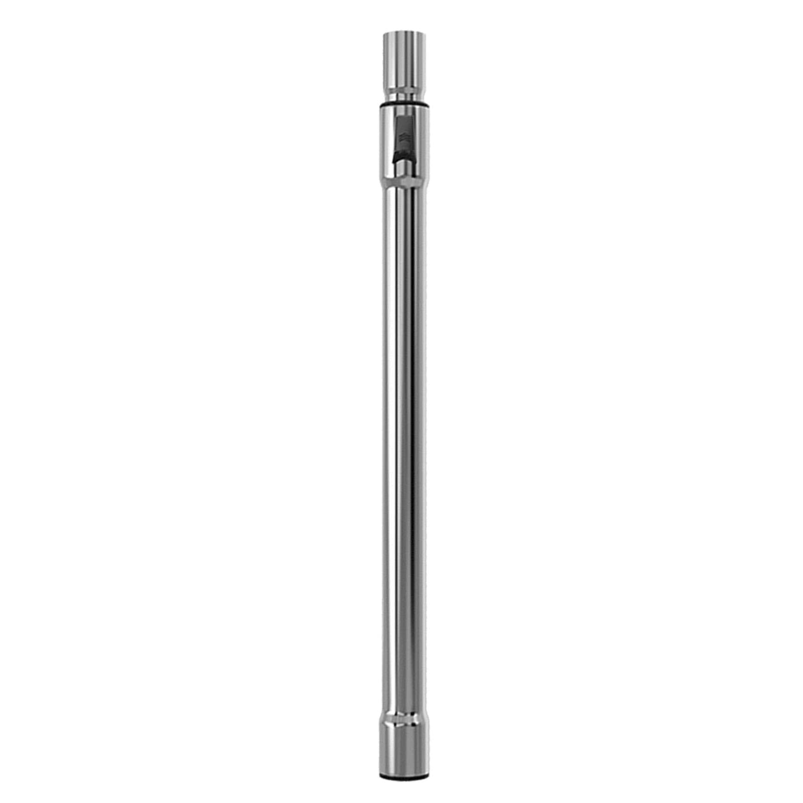 Homyl Universal Vacuum Cleaner Extension Wand - 35mm Chrome Vacuum Hose for Robot Vacuums | Perfect for Hard-to-Reach Areas & High Ceiling Cleaning