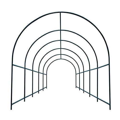 **Heavy-Duty Camel Greenhouse Replacement Frame for Large Outdoor Garden Houses - Sturdy Arch Arbor Support for Climbing Plants, Vegetables, and Flowers (16.4' x 7' x 7.2') - Perfect for Backyard Gardening, Vine Support, and DIY Greenhouse Projects**