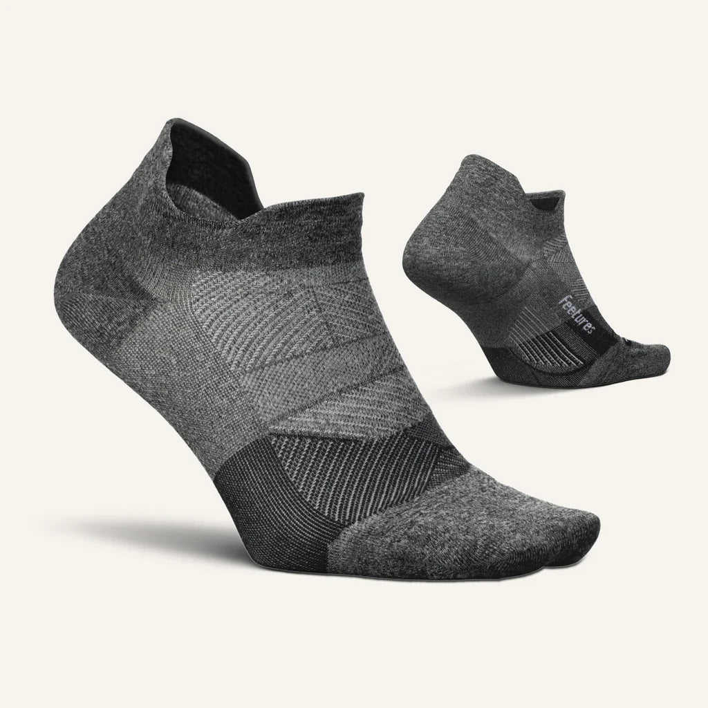 Feetures Elite Light Cushion No Show Tab Socks - Breathable Running & Athletic Socks for Men & Women - Perfect for Gym, Hiking & Everyday Wear