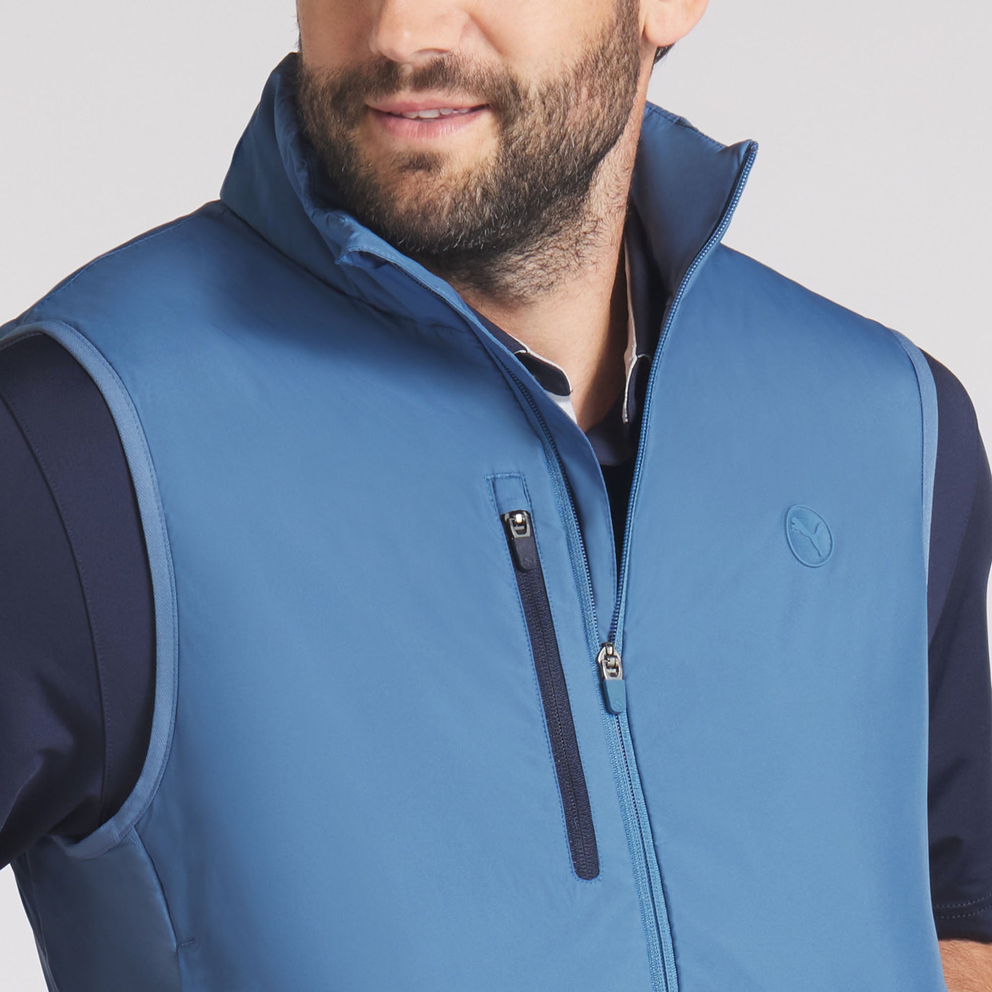 Hielands Men's Lightweight Golf Vest - Breathable & Water Resistant for Outdoor Sports & Casual Wear | Perfect for Golfing, Hiking, and Everyday Use