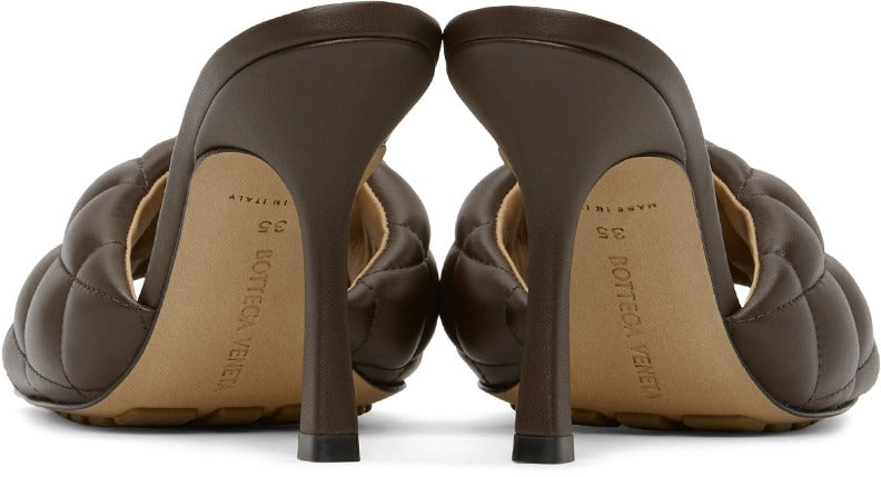 Cozy Padded Mule Slippers for Women - Soft Indoor/Outdoor House Shoes with Memory Foam, Non-Slip Sole - Perfect for Home, Office, and Relaxation (Chocolate Brown)