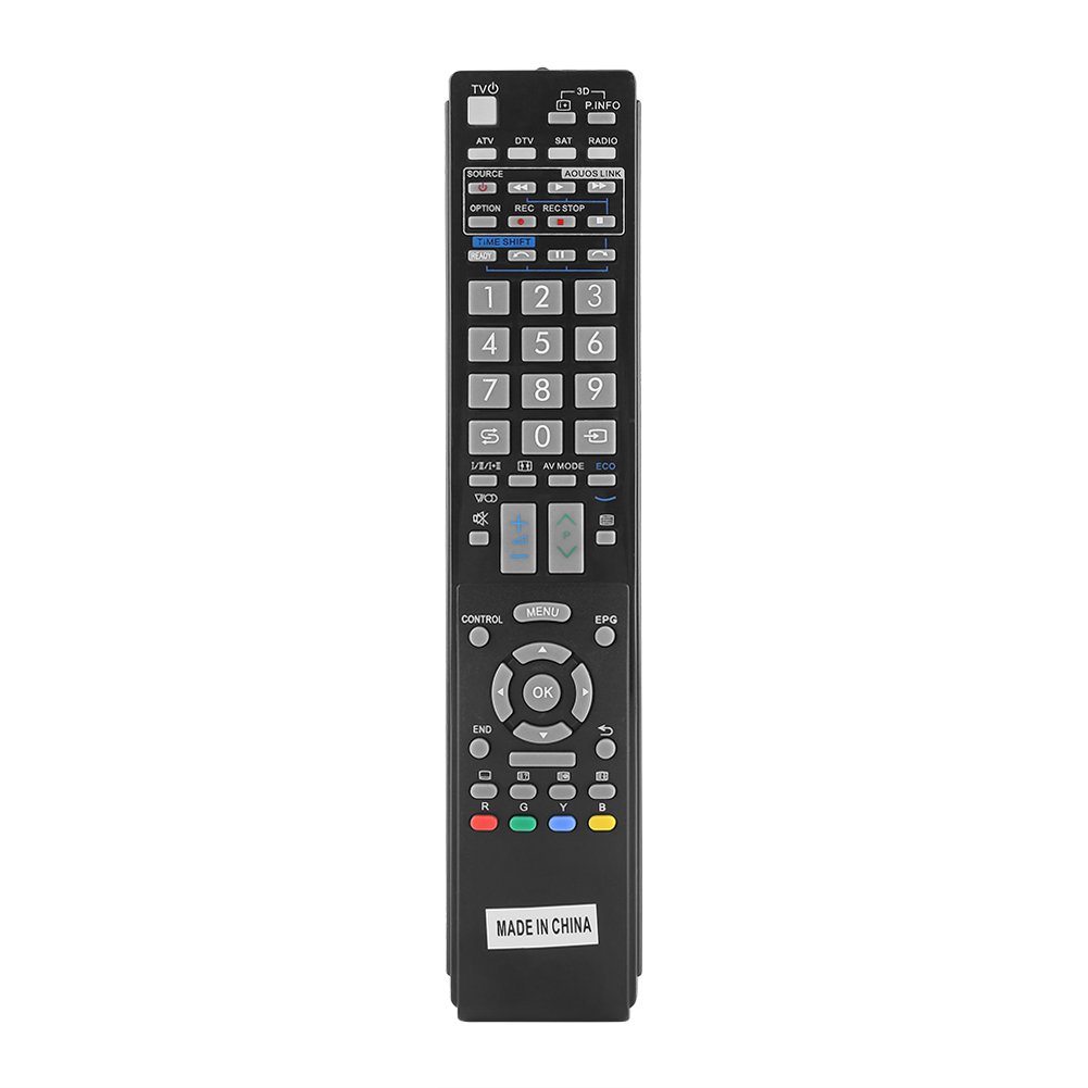Universal Smart TV Remote Control Replacement for LED LCD HD 3D TVs - Compatible with Most Brands, Perfect for Living Room, Bedroom & Home Theater Use