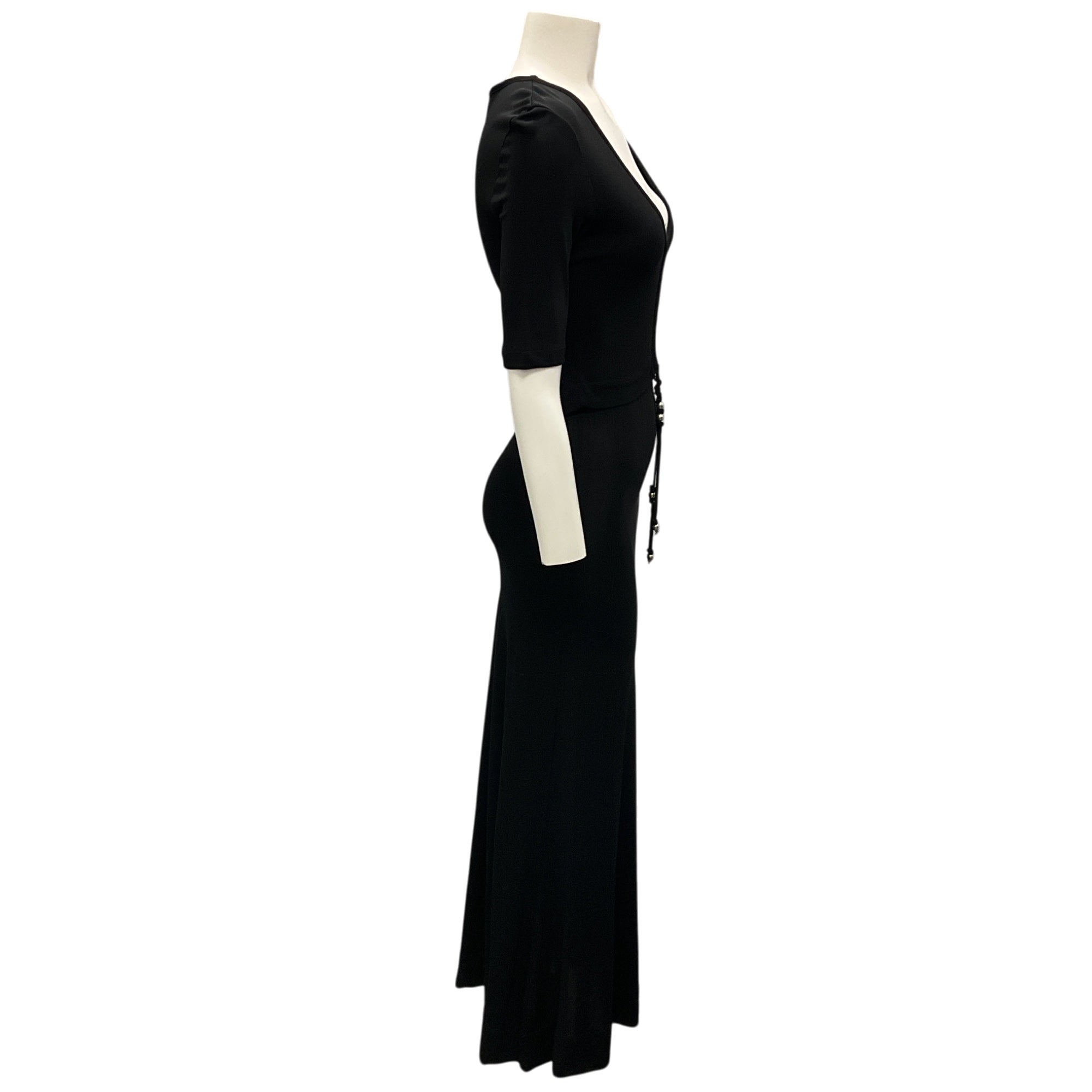 Altuzarra Black Panya Ruched Maxi Dress - Elegant Formal Evening Gown for Women | Perfect for Weddings, Galas & Special Occasions
