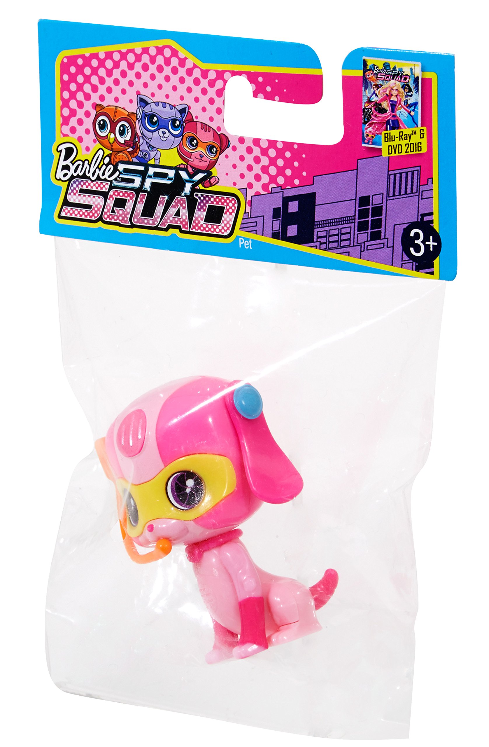 Barbie Spy Squad Dog Figure - Interactive Spy Toy for Kids, Collectible Doll Accessory | Perfect for Pretend Play, Spy Missions & Barbie Adventures