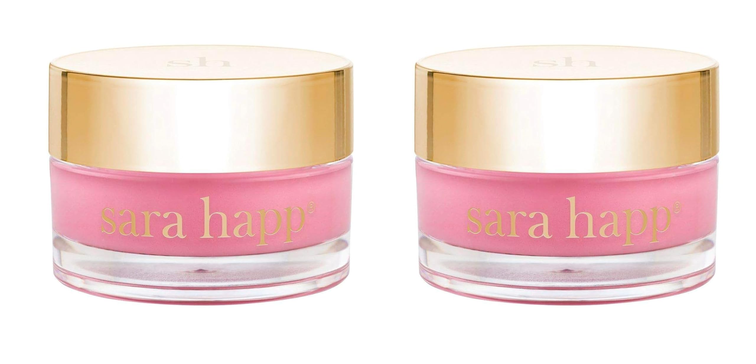 Sara Happ Sweet Clay Lip Mask - Hydrating & Healing Lip Treatment with Bentonite Clay, Shea Butter & Natural Oils (0.47 oz, 2-Pack) | Dry Lips Care, Overnight Repair, Perfect for Winter & Chapped Lips