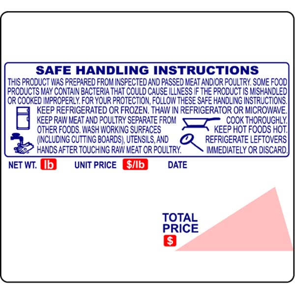 Globe Ishida Scale Label GL-4164 - 24 Rolls of High-Quality Thermal Labels for Retail & Grocery Scales - Perfect for Supermarkets, Delis & Butcher Shops