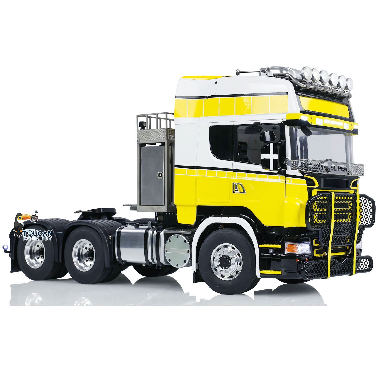 1/14 Scale 6x6 RC Tractor Truck - LESU Metal Chassis G 6181 Remote Control Car with RTR & PNP Options | Off-Road Crawler, Construction Site Toy, Hobby Grade Model for Adults & Kids