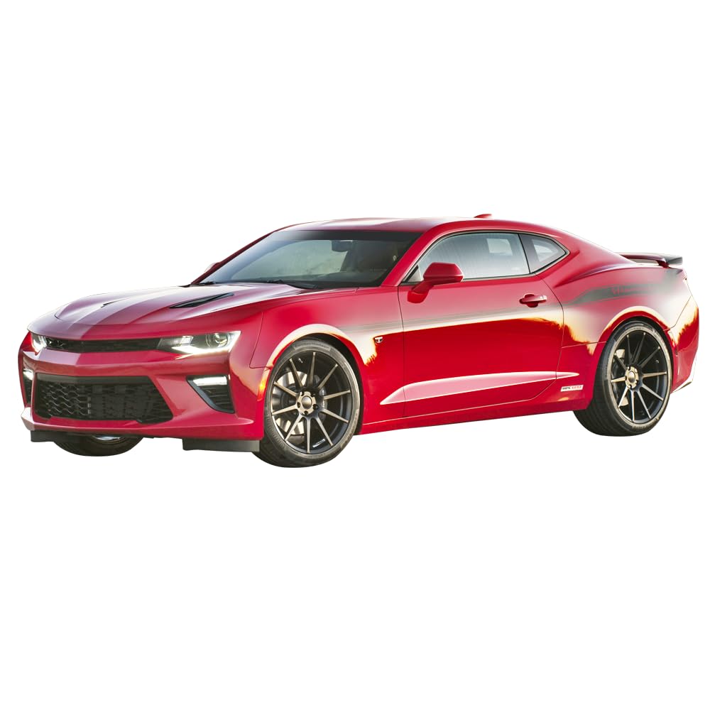 IKON MOTORSPORTS Fog Lights for 2016-2018 Chevy Camaro SS - DRL Daytime Running Lights, Clear ABS PC Lens, No Turn Signal (2-Piece Set) | Perfect for Night Driving & Off-Road Adventures