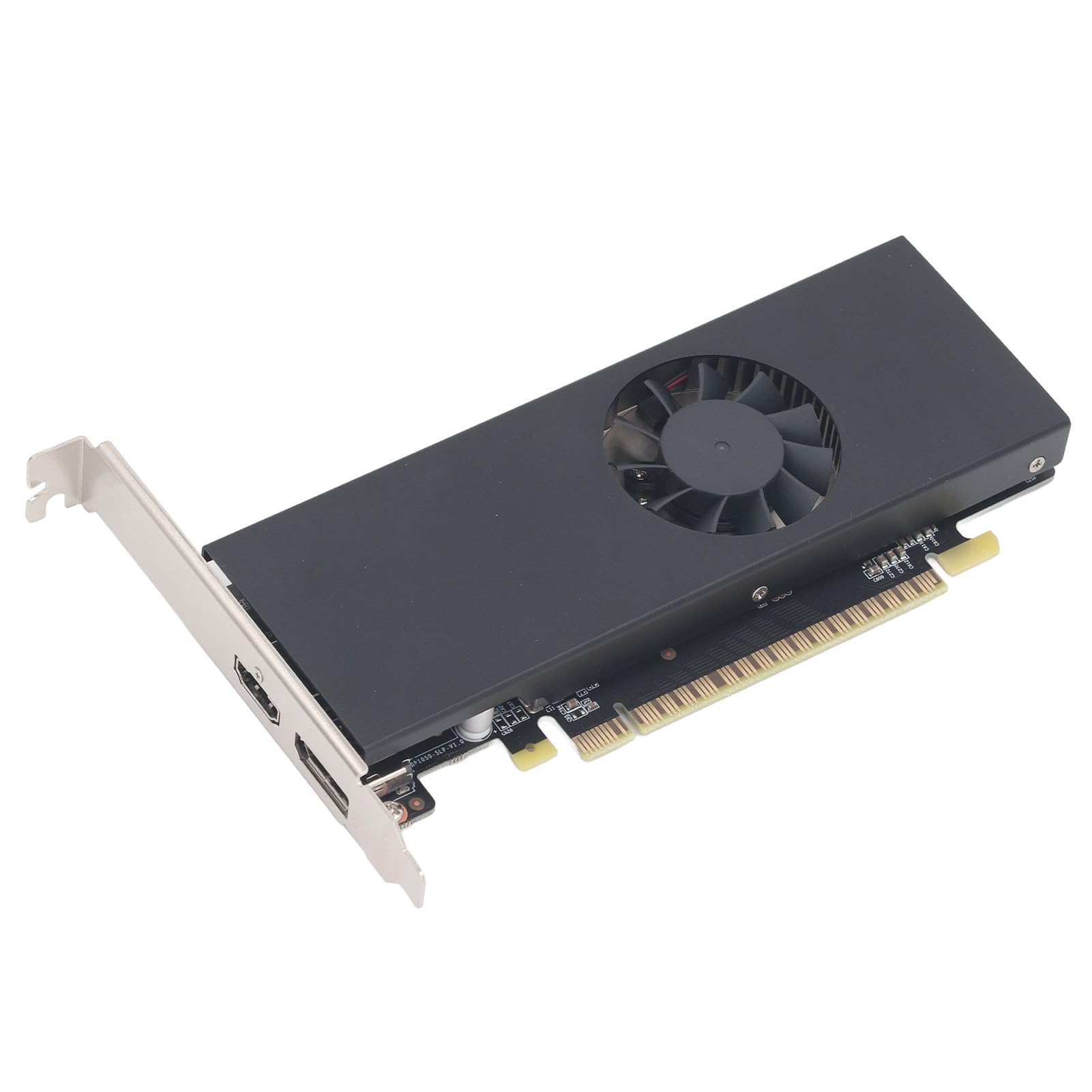 CICIGLOW GTX 1050 Ti 4GB GDDR4 128bit Low Profile Graphics Card - Slim Gaming GPU with HDMI for PC Desktop, Perfect for Office Work, Multimedia & Light Gaming (Ideal for Home Theater, Video Editing & Esports)