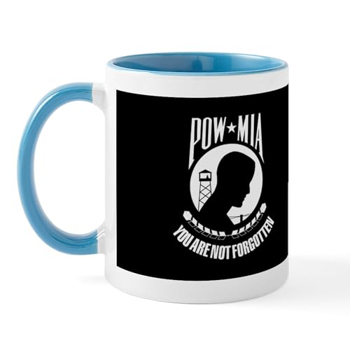 White/Blue Inside - POW MIA Military Flag Mug
