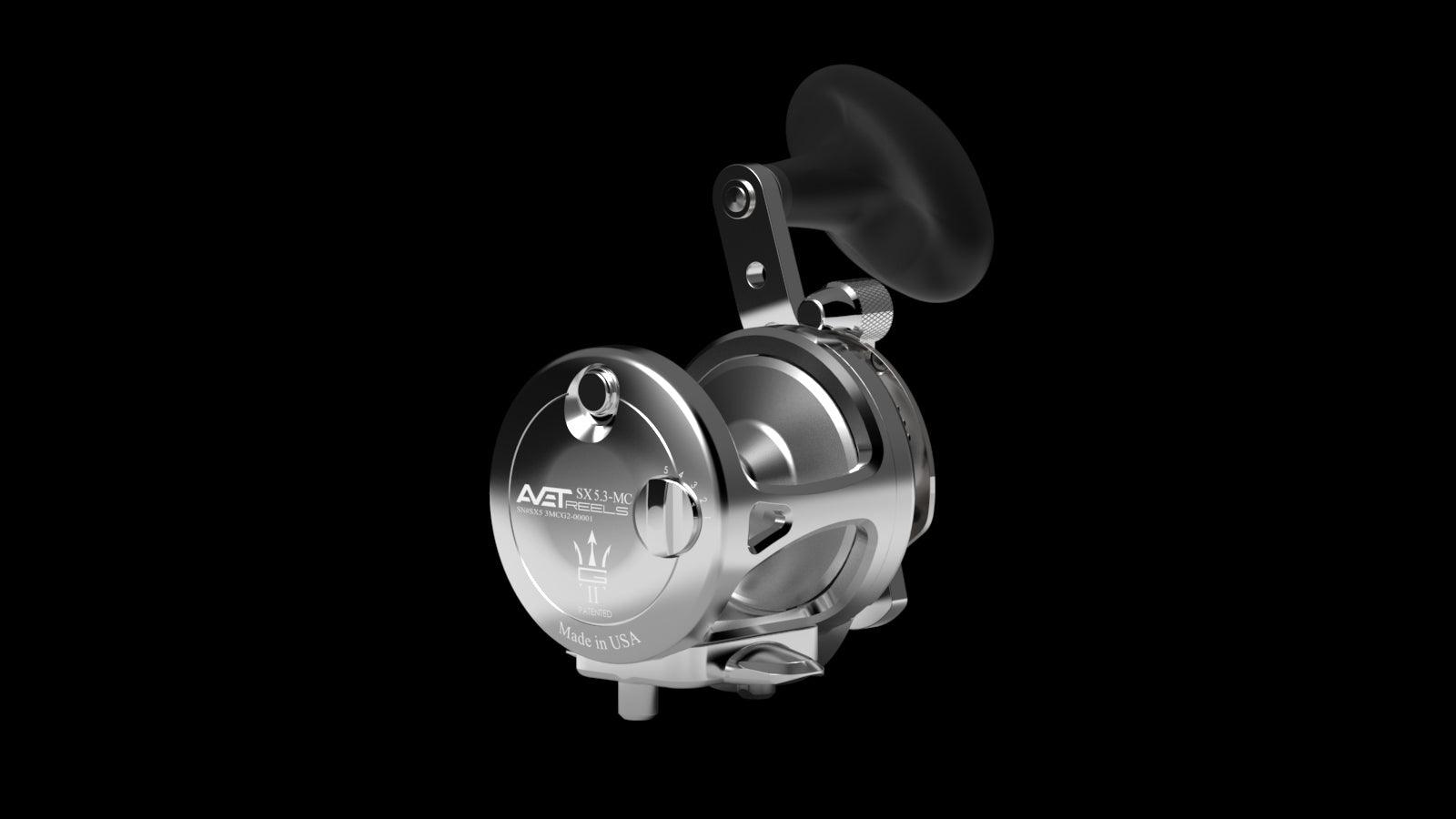 Avet SX G2 MC Single Speed Lever Drag Reel - Saltwater Fishing Reel for Offshore & Inshore Angling - Perfect for Trolling, Bottom Fishing & Casting