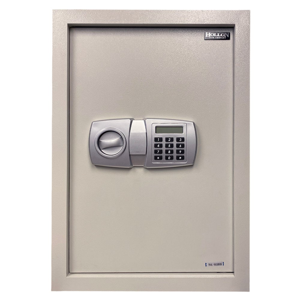Hollon WSE 2114 Wall Safe - Fireproof & Burglar Proof Security Safe for Home, Office & Business - Perfect for Storing Cash, Jewelry & Important Documents