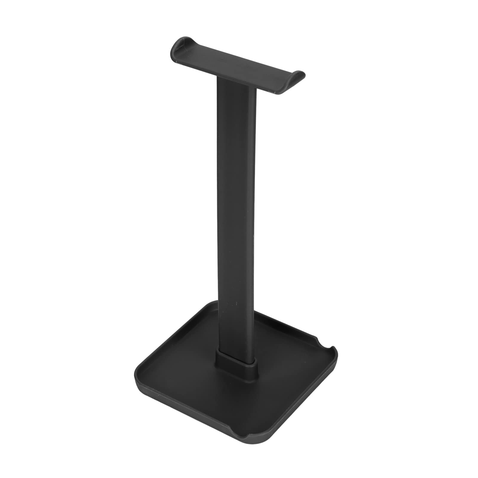 Premium ABS Headphone Stand - Sturdy & Space-Saving Headset Holder for Desk, Home & Office Use | Durable & Stable Design (Black) | Perfect for Gaming Setups, Workstations & Home Offices