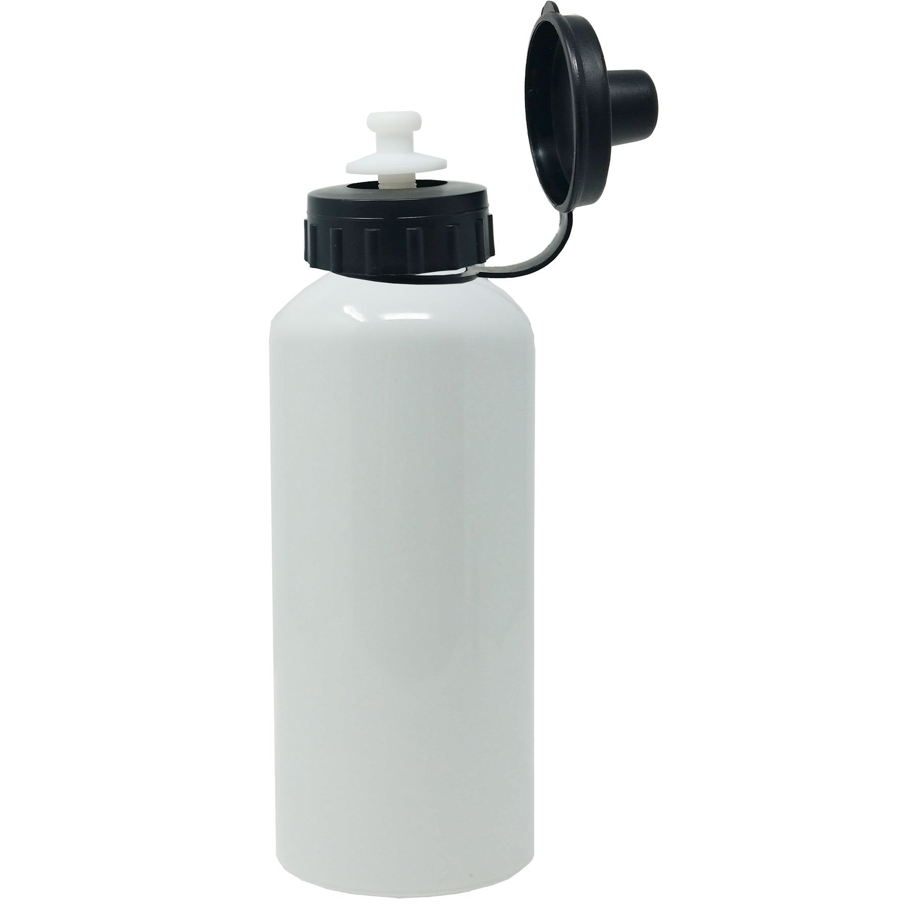 Custom 20oz (600ml) Personalized Monster Truck Aluminum Water Bottle - White Finish, Durable & Leak-Proof for Sports, Gym, Hiking & Outdoor Activities