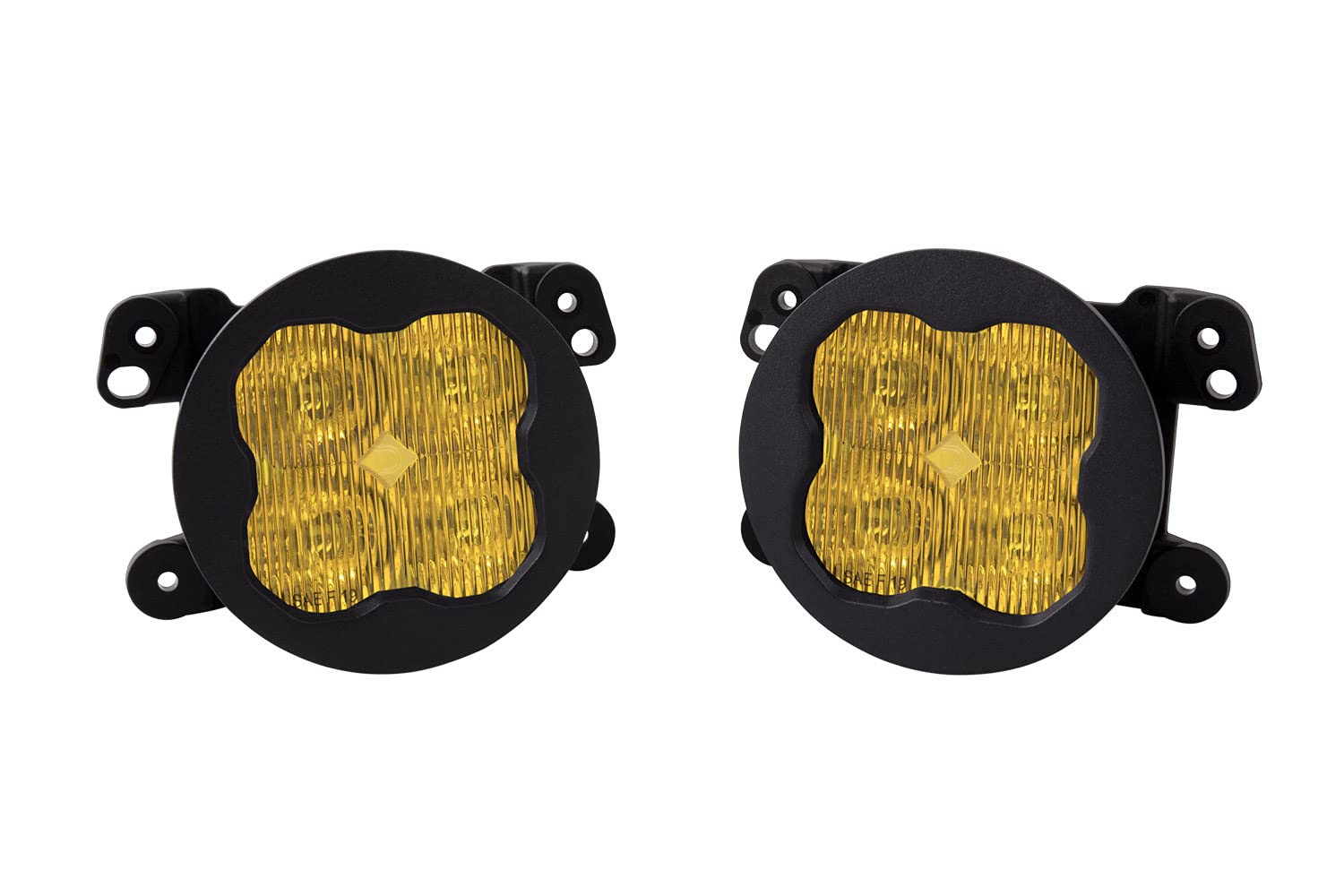 Diode Dynamics SS3 LED Fog Light Kit - Compatible with 2020-2024 Jeep Gladiator, Yellow SAE Fog Lights for Off-Road & Night Driving - High-Performance LED Fog Lights for Enhanced Visibility in All Weather Conditions