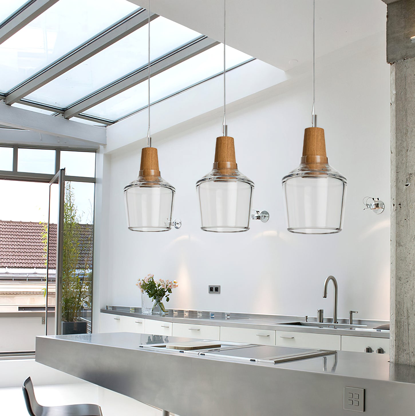 Bentte Modern Pendant Light - Sleek Hanging Ceiling Fixture for Kitchen, Dining Room & Bedroom | Energy Efficient LED Lighting for Home Decor