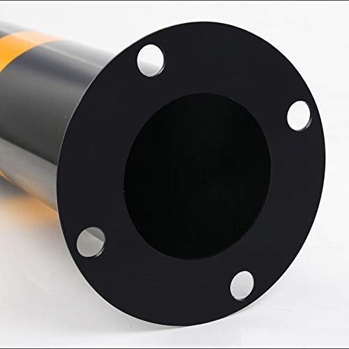 Heavy Duty Parking Bollard - 13x13x50cm Anti-Crash Barrier Post with Lock & Key for Driveway, Garage & Parking Lot Security | Durable Car Blocking Bollard for Vehicle Protection & Traffic Control