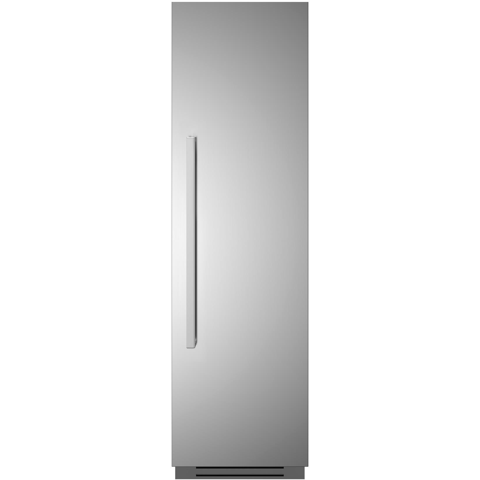 Bertazzoni 24 Inch Built-In All Refrigerator - 13.0 cu.ft Capacity, LED Lighting, Stainless Steel Finish REF24RCPIXR/23 - Perfect for Modern Kitchens & Open-Concept Homes